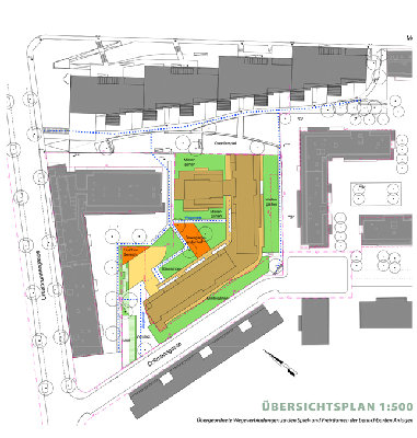 Collmanngasse 3- Übersichtsplan