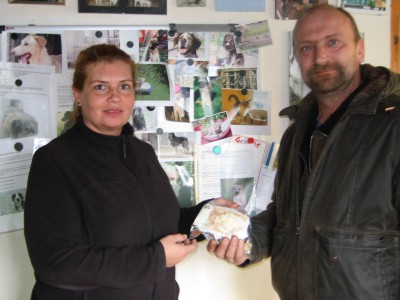 11.12.2010<br />Offizieller Besuch im Tierheim Brunn am Gebirge zur Übergabe der Spenden aus dem Punscherlös!