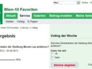 MeinBezirk Favoriten Voting Der Woche 20130524